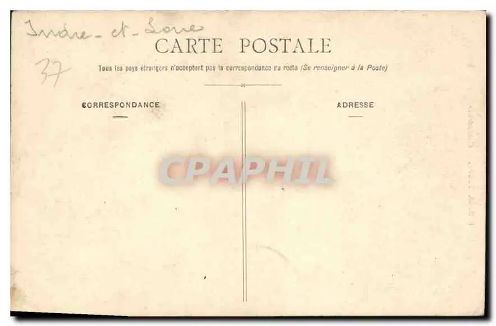 Tours — Catedral — G.B. 49 - Verso