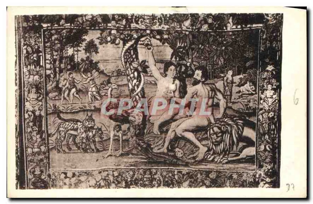 Teppich - Versuchung — LANGEAIS — Paris - Vorderseite