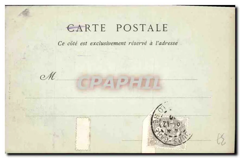 Tours — Vista Geral — Roisselet, editor, n° 101 - Verso
