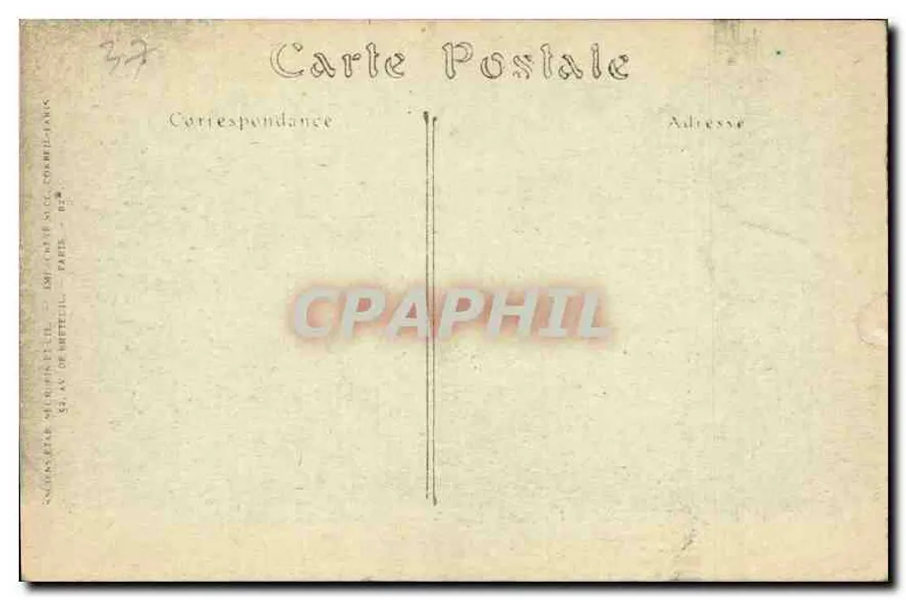 Zamek Chenonceaux (Loira) — Façada południowa — wyd. P.P. Phot. - Rewers