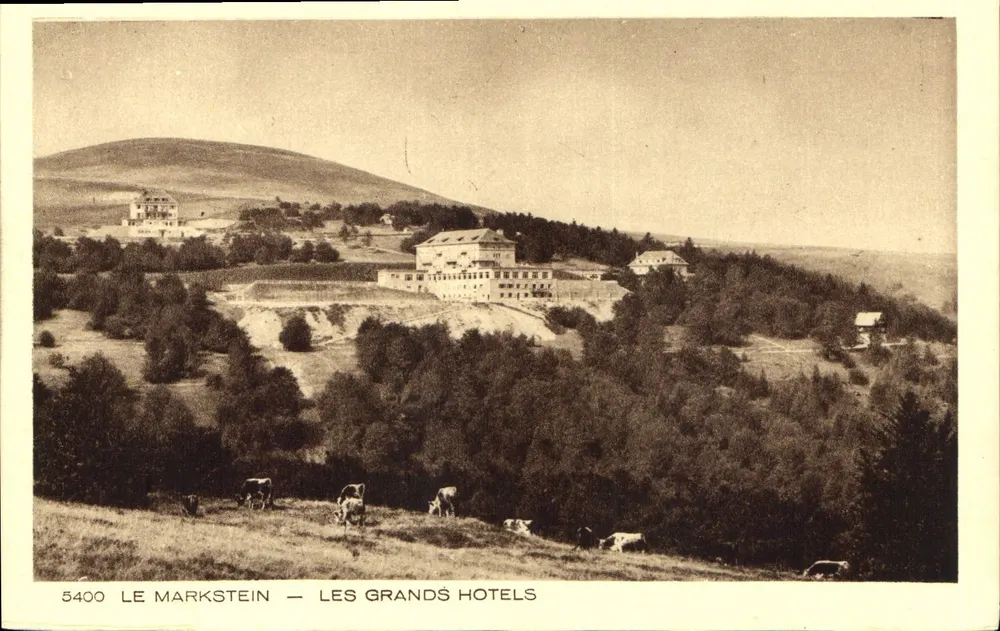 Le Markstein — Os Grandes Hotéis — Braun & Cie, Mulhouse-Dornach - Frente
