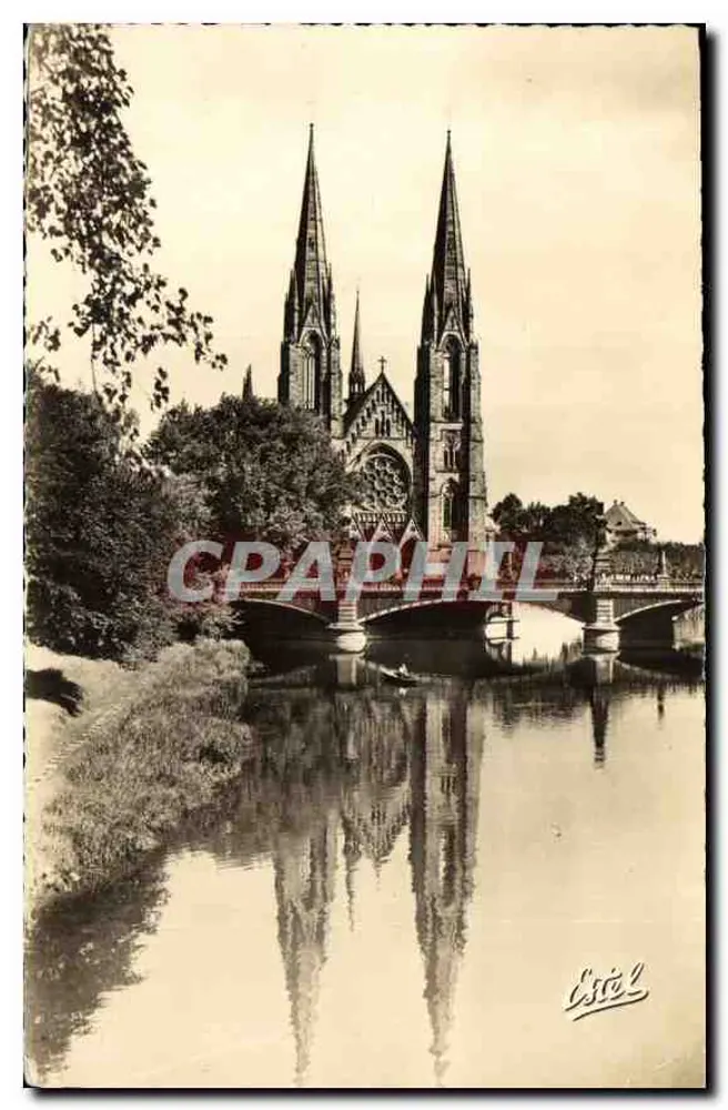 Kirche Saint-Paul und Universitätsponte in Straßburg — Éditeur Éricel - Vorderseite