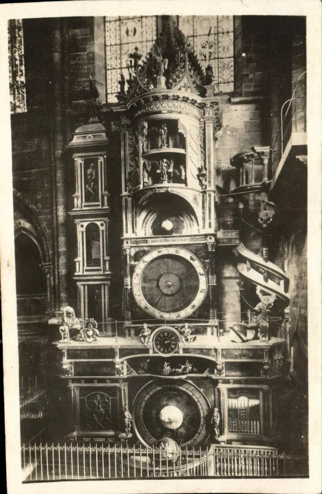 Straßburg — Astronomische Uhr der Kathedrale — Félix LUB, Verlag - Vorderseite