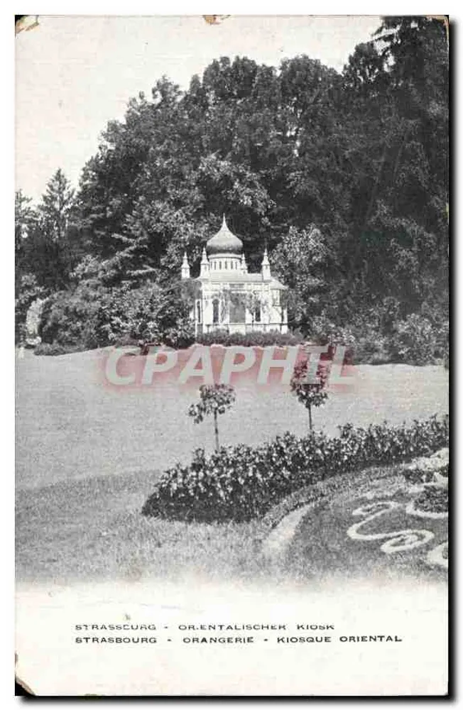 Estrasburgo - Orangerie - Kiosque oriental — editor J. Manrique, n°62 - Frente