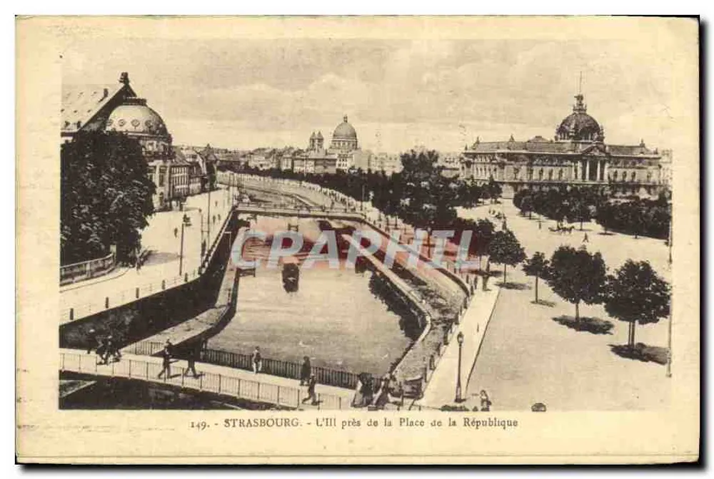 Strasbourg — Die Insel nahe der Place de la République — Verlag 'En Trigogre' n°149 - Vorderseite
