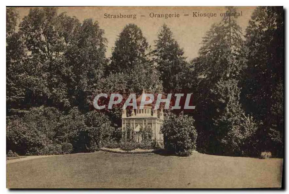 Strasbourg — Orangerie — Kiosque oriental - Frente