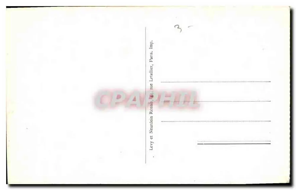 Monte-Carlo — Panorama und die Tennisplätze gesehen von St-Roman — Serie 309, Verlag Levy et Neuridan - Rückseite