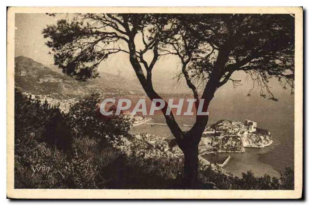 Visão geral de Monte-Carlo — Costa Azul — Edições de Arte Yvon, Paris - Frente
