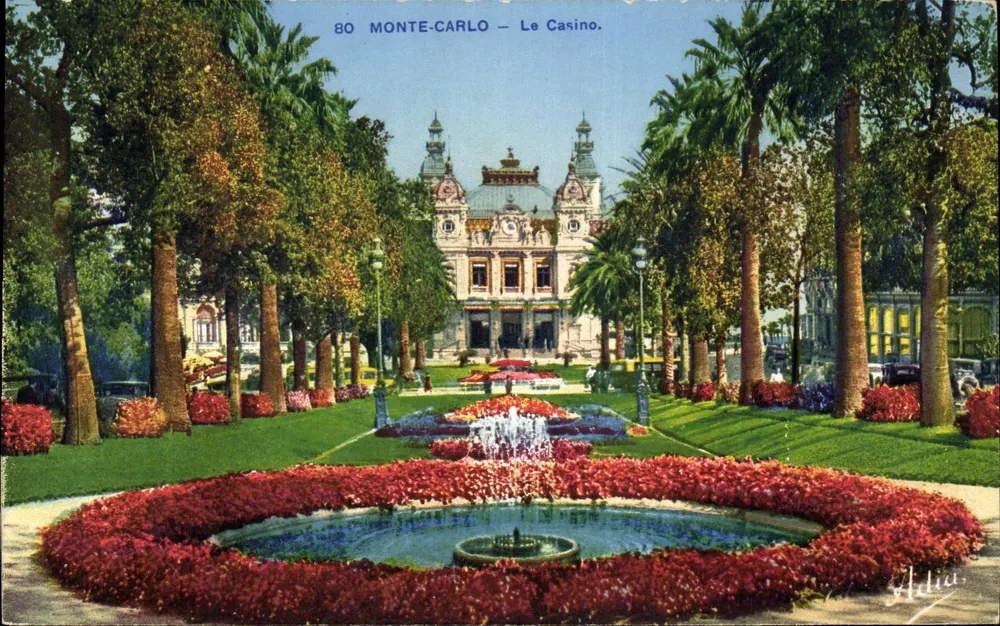 Monte-Carlo — O Casino — Edições Adia, n°80 - Frente