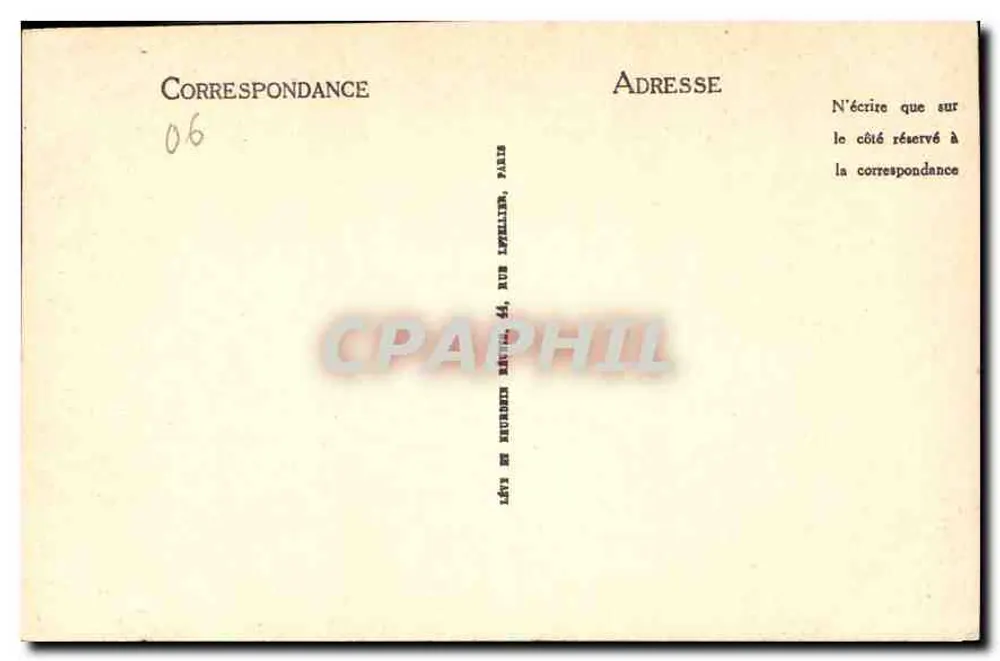Monte-Carlo — Die Terrassen und das Casino — LL, Nr. 82 - Rückseite