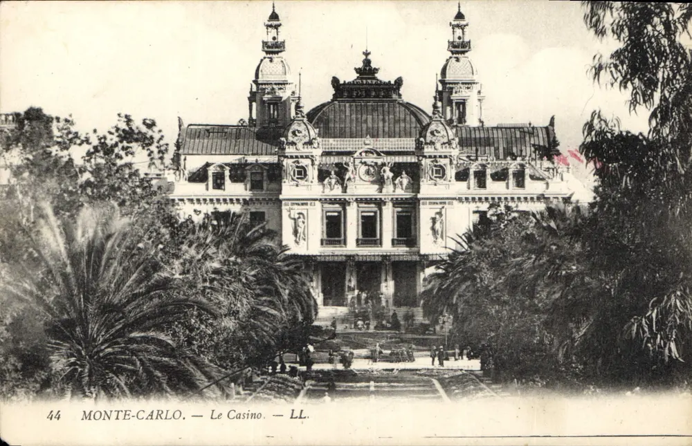 Monte-Carlo — O Casino — LL. n°44 - Frente