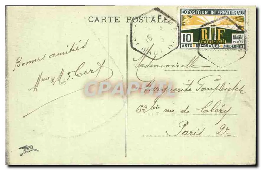 Lago Branco e a Barragem (alt. 1050 m.) — bilhete postal antigo - Verso