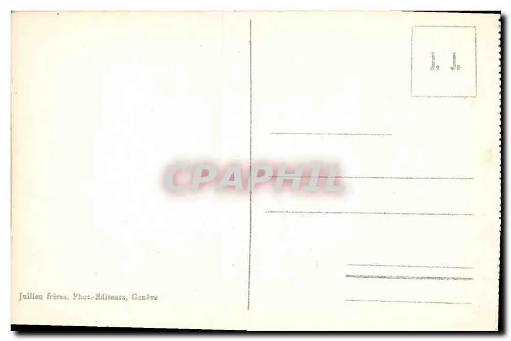 Gorges de la Diosaz - Ansicht vom Natürlichen Brücke — J. J. 8003. SERVOZ - Rückseite