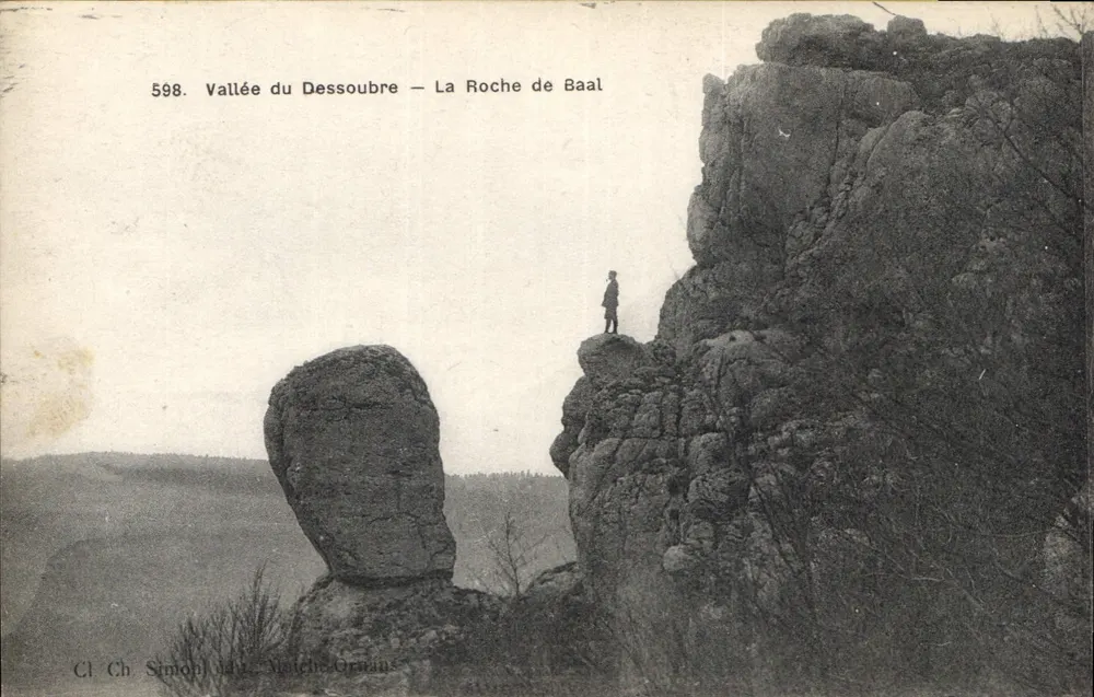 Wąwóz Dessoubre — Skala Baal — Cl Ch Simon, Maiche Ornan - Awers
