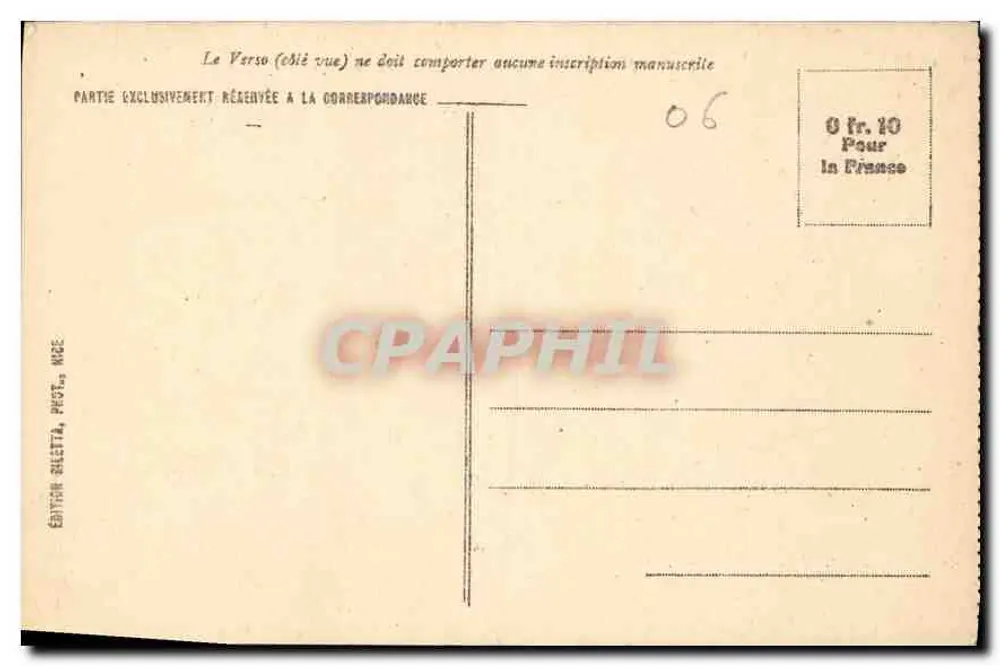 Monte-Carlo - Casino und Gärten — Édition Skeletta, n°836 - Rückseite