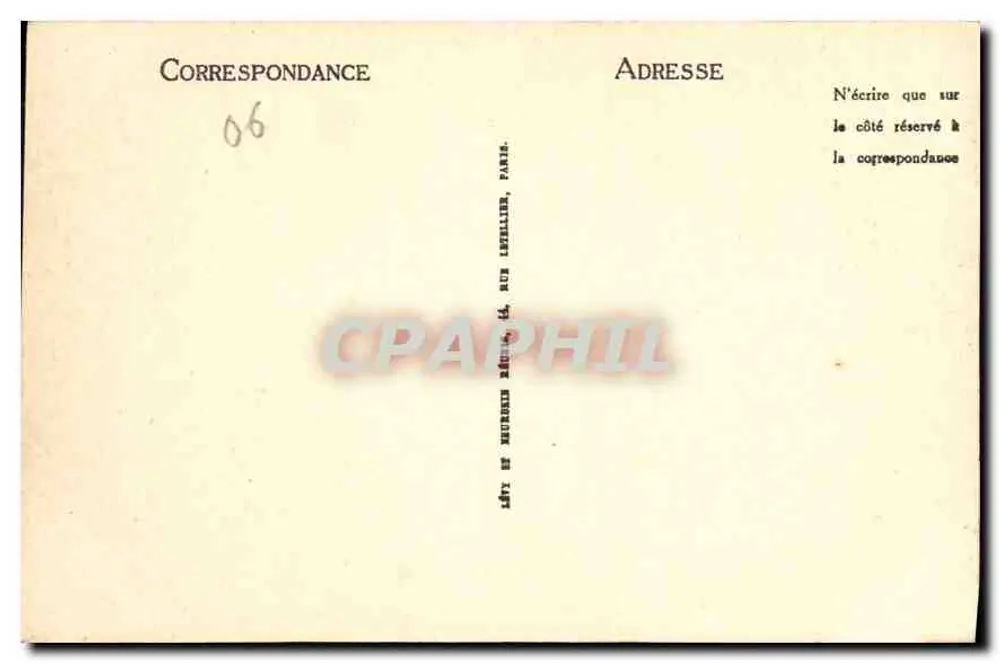 Monte-Carlo — Ansicht aus der Route de Menton — LL, n° 224 - Rückseite