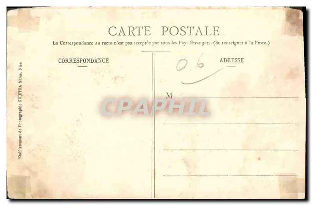 CANNES - Insel Ste-Marguerite - Gefängnis des Eisenmasken — Édition Gilelta, Foto, Nice, n°405 - Rückseite