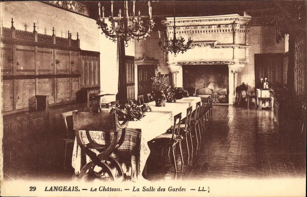 LANGEAIS — Das Schloss — Die Wachstube — LL. - Vorderseite