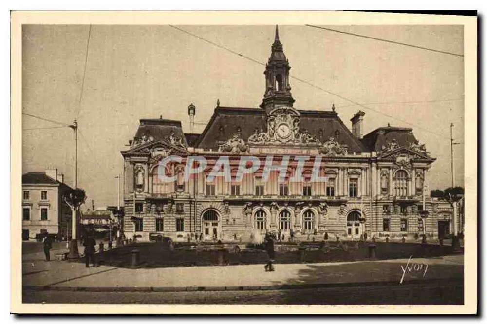 Tours — Hotel de Ville — Éditions d'Art Yvon - Frente