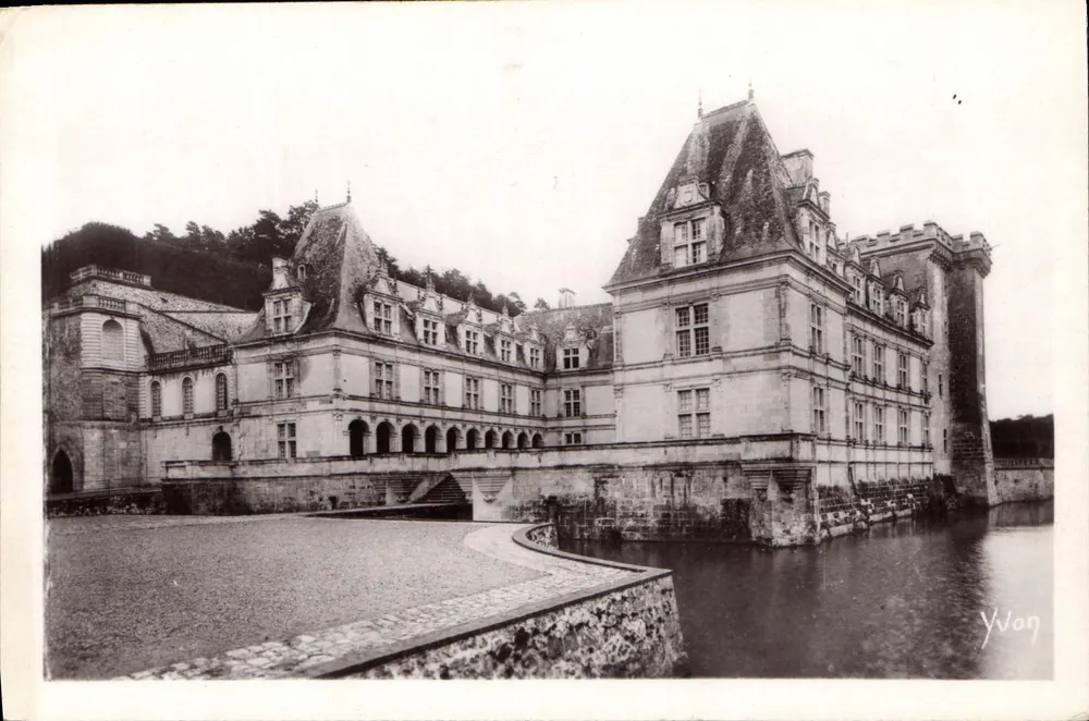 Castelo de Villandry — Castelos da Loire — Edições DART Yvon - Frente