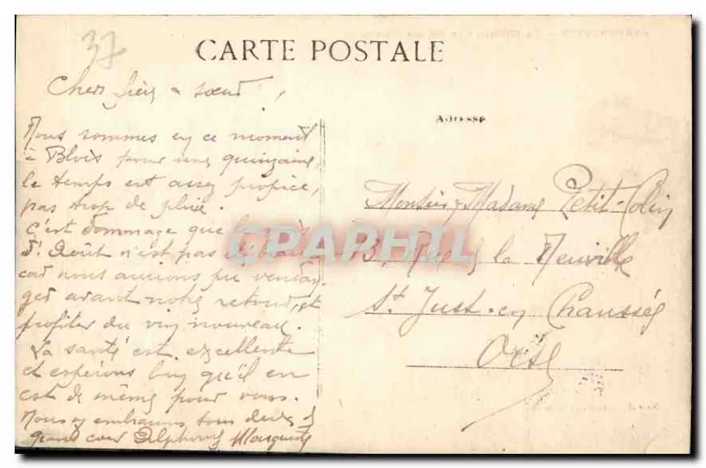 Chenonceaux — O Castelo — A Fachada Oriental — Editor Pasteur - Verso