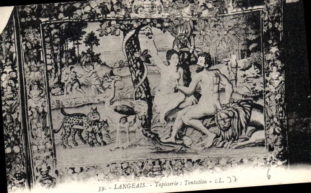 Langeais - Wandteppich: Versuchung — LL. 37 - Vorderseite
