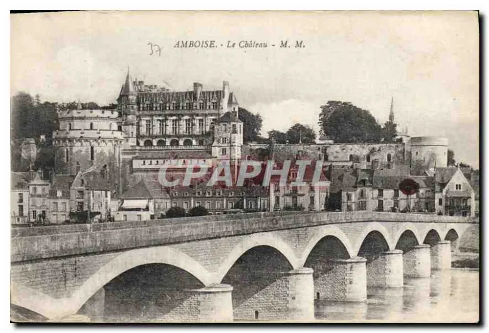 Amboise - O Castelo - M. M. - Frente