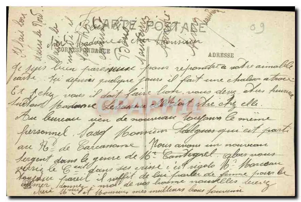 Ussat-les-Bains — A Gruta de Lombrives — Fototipia Labouche, Toulouse, n°1271 - Verso
