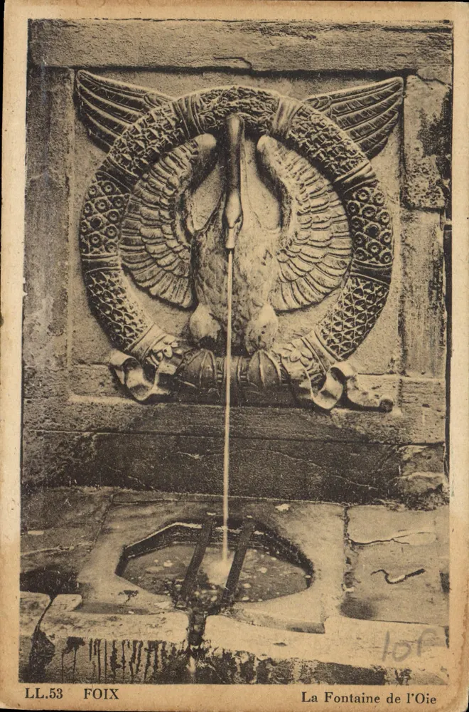 A Fonte da Ganso — Foix — LL.53 — Cité des Arts Photomécaniques - Frente
