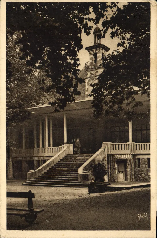 O Casino de Ax-les-Thermes — editor ARGRA, n°435 - Frente