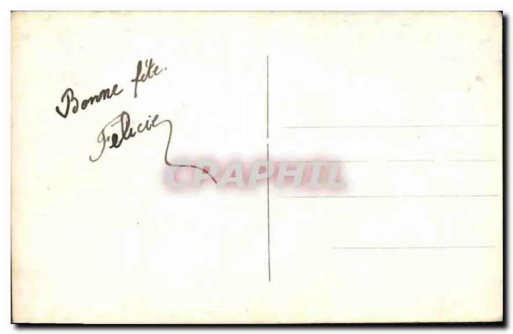 Vive La Catherine — retrato feminino com rosa violeta — Ray Noëger, n° 3495 - Verso