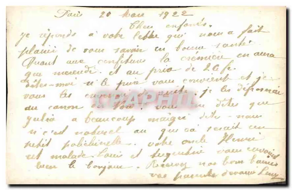 Młoda kobieta trzymająca bukiet róż — wydawca anonimowy, nr 2439 - Rewers