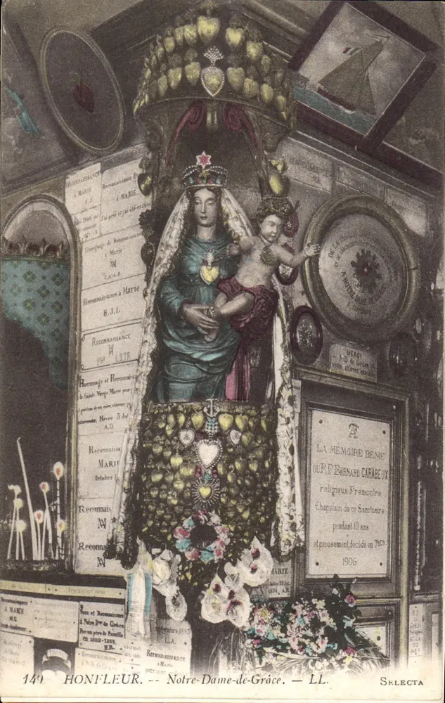 Nossa Senhora da Graça — Honfleur — LL. — S.LECTA — n°149 - Frente