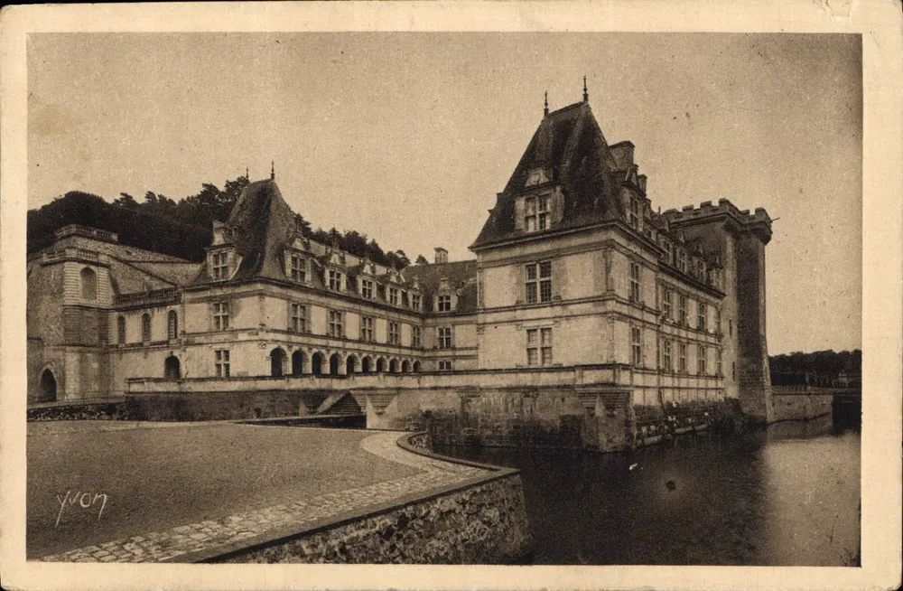 Château de Villandry — La Douce France — Châteaux de la Loire — Édition d'Agence YVON, n°55 - Vorderseite