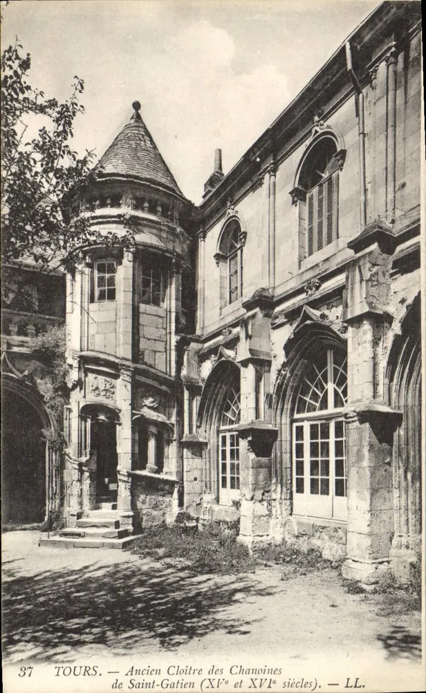 Tours — Alter Cloister der Kanoniker von Saint-Gatien (15. und 16. Jahrhundert) — LL. - Vorderseite