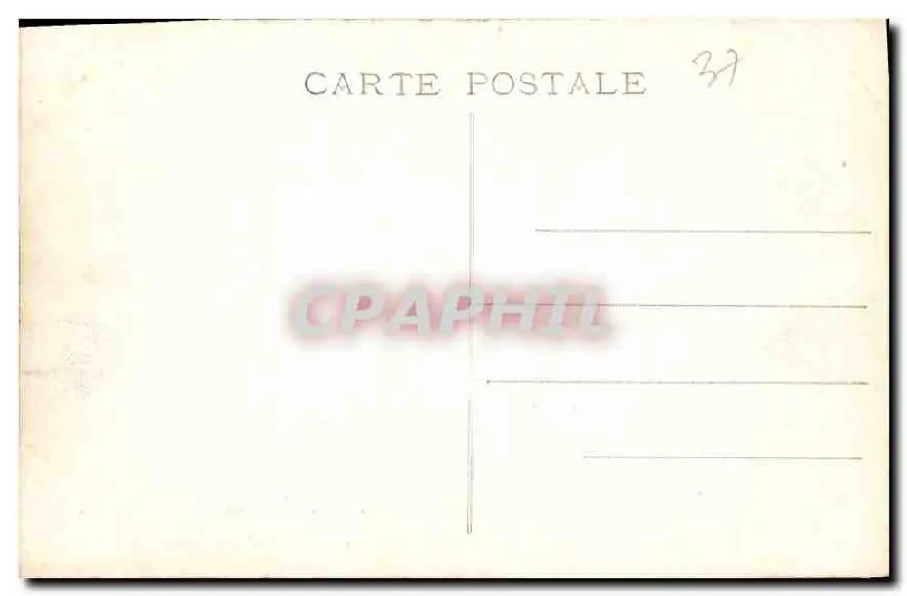 Das Grab von Agnès Sorel — Schloss Royale — Loches, Indre-et-Loire — Nr. 381 - Rückseite