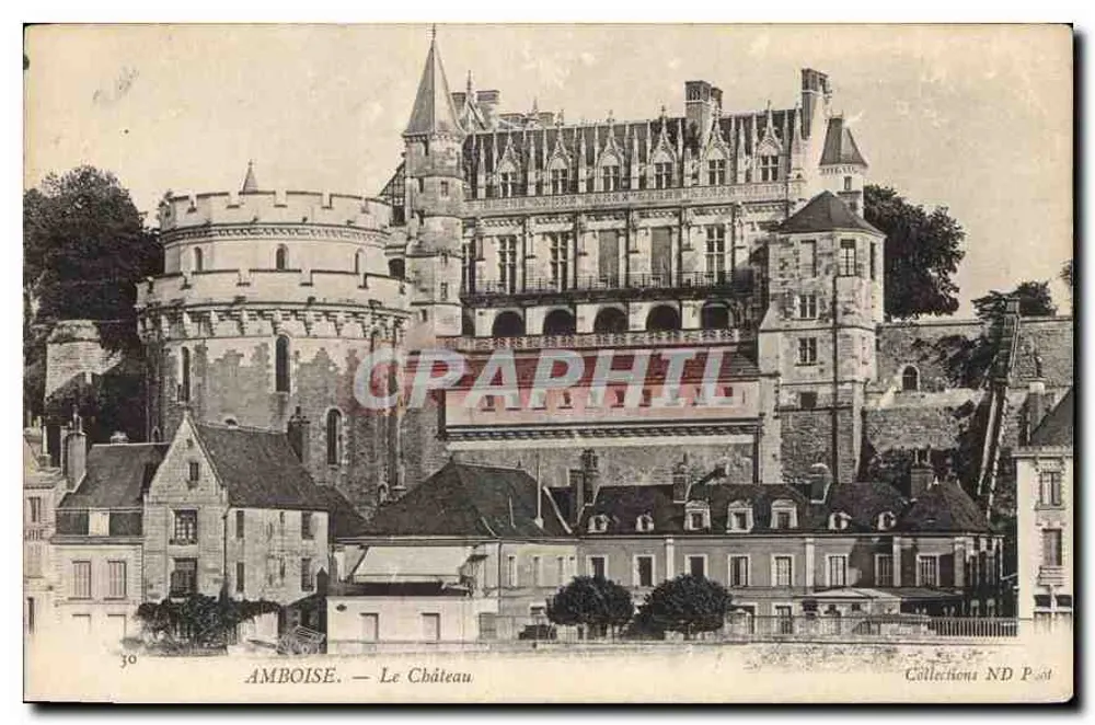 Amboise — O Castelo — Coleções ND Post - Frente