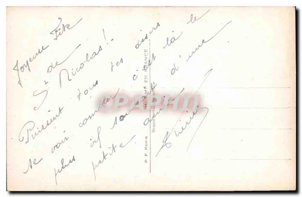L'Indiscret — De nosso amor a surpreendeu o segredo / P.F. Paars - Verso