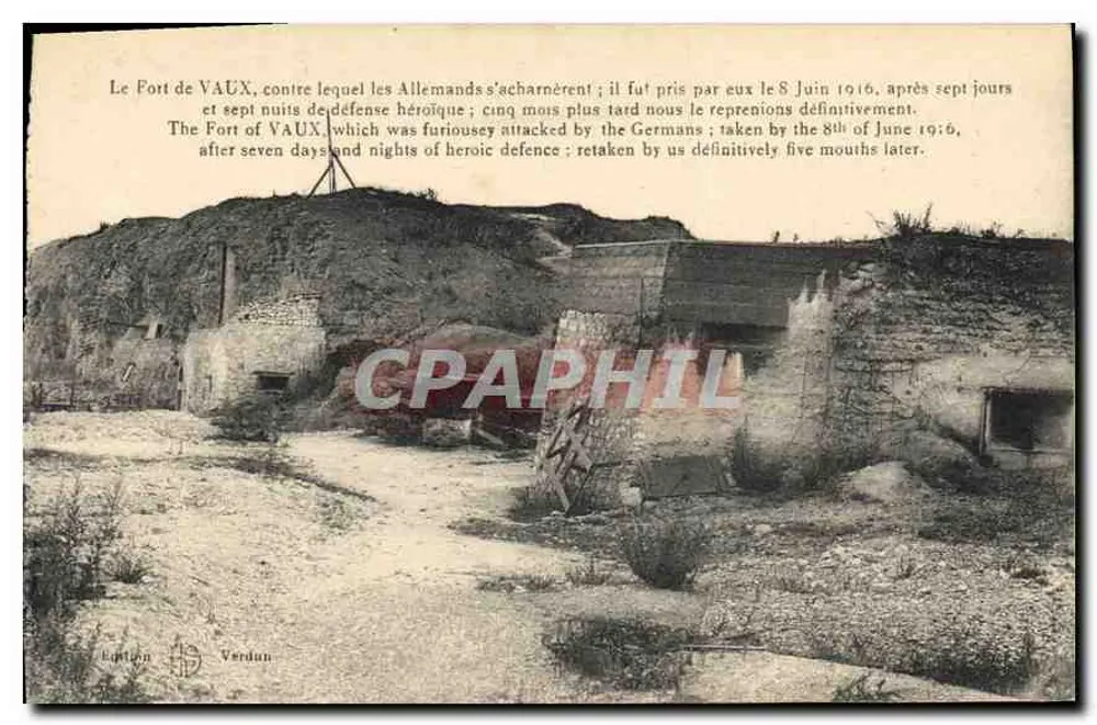 Fort de Vaux — Verdun — Edition E. Lantin - Vorderseite