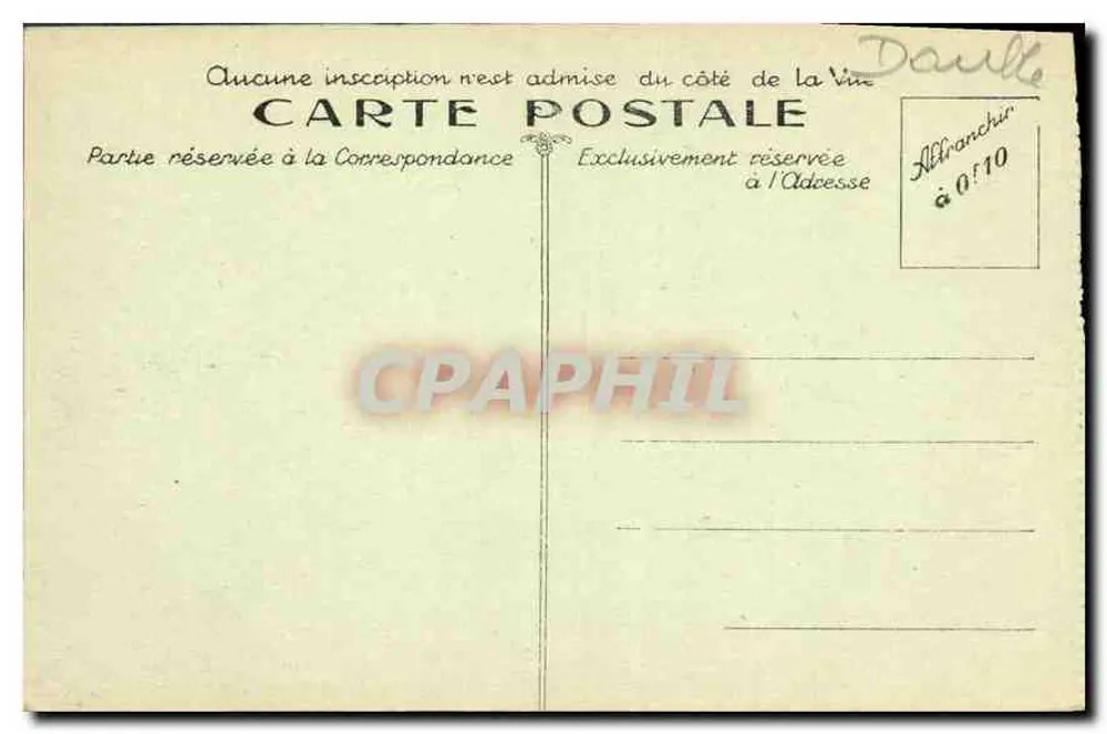 Fort de Vaux — Verdun — Edition E. Lantin - Rückseite