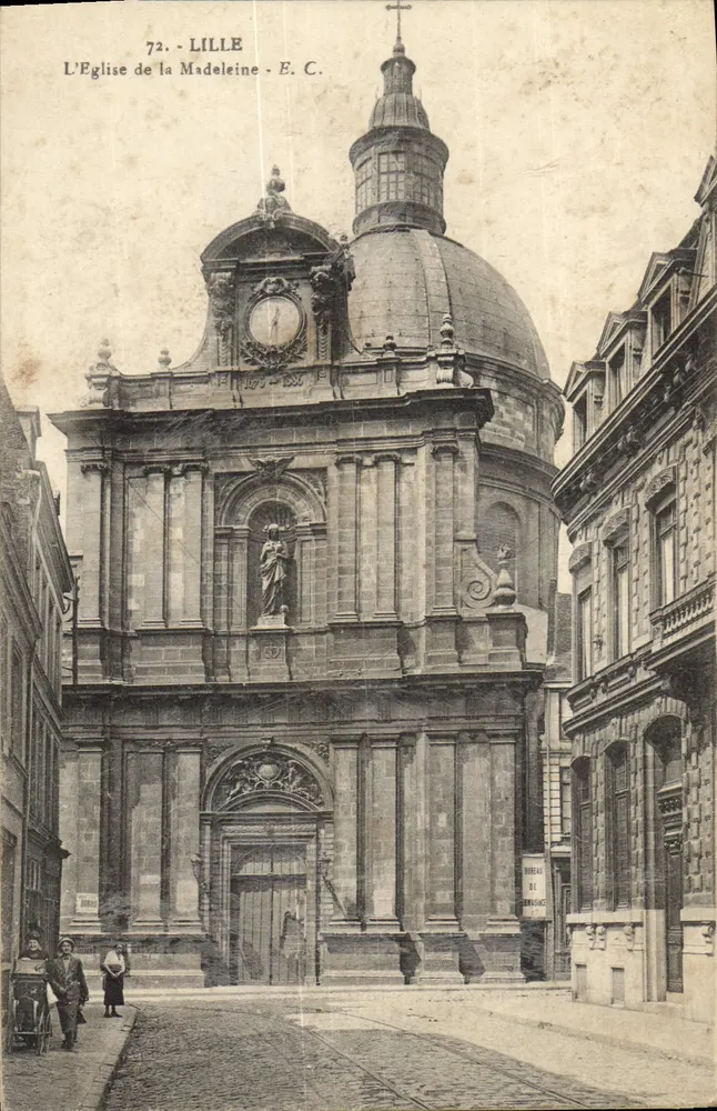 La iglesia de la Madeleine en Lille — E. C. — n°72 - Anverso