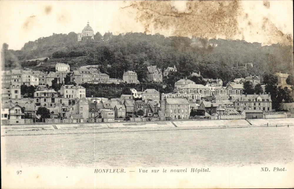 Honfleur — Ansicht des neuen Krankenhauses — ND. Phot. - Vorderseite