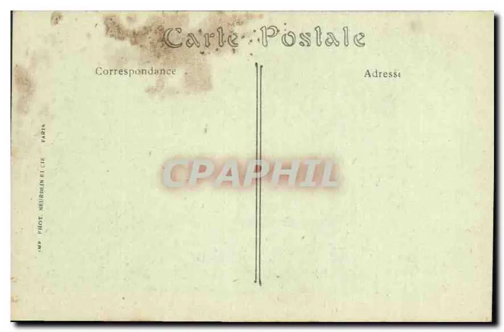 Honfleur — Ansicht des neuen Krankenhauses — ND. Phot. - Rückseite