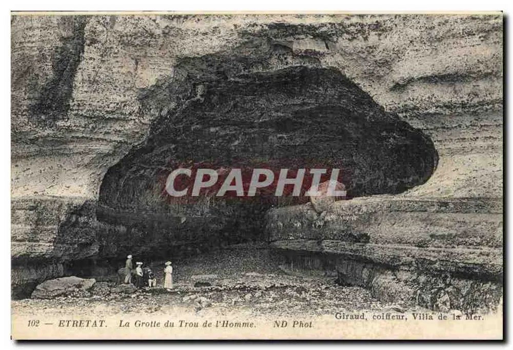 Etretat — Die Höhle des Trou de l'Homme — ND Phot. - Vorderseite