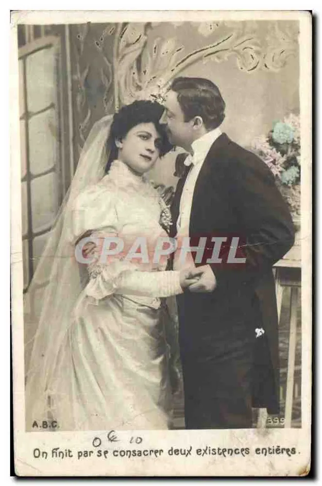 Novo casamento — No final, dedicamos duas existências inteiras — A.B.C. n° 399 - Frente