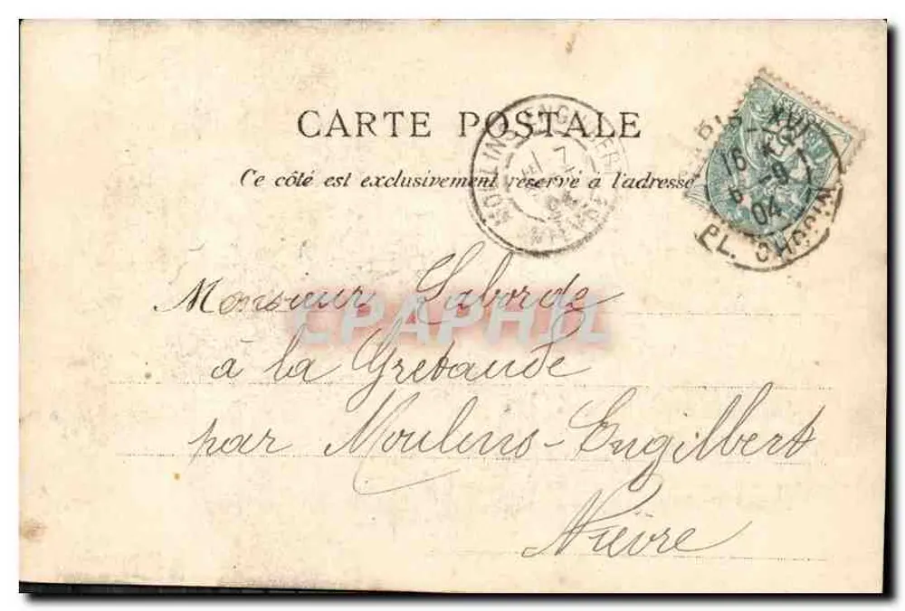 Paris — Notre-Dame (Fachada) — Editor Julien, n°1 - Verso