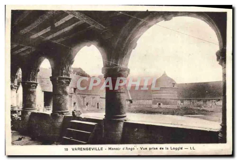 Varengeville - Manoir d'Ango - Ansicht vom Loggia — LL - Vorderseite