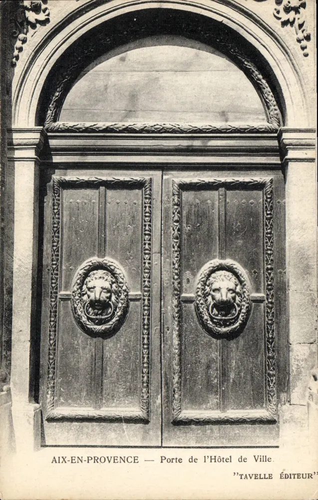 AIX-EN-PROVENCE — Tor zur Stadtverwaltung — Verlag TAVELLE - Vorderseite