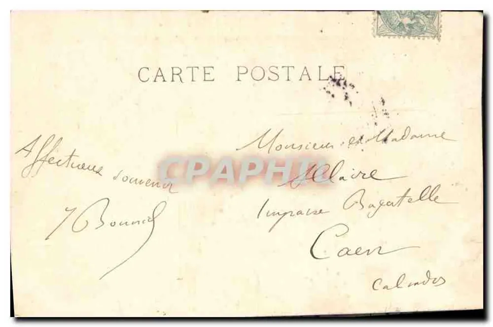 Muzeum w Lille — La Tête de Cire — LL. — n°64 - Rewers