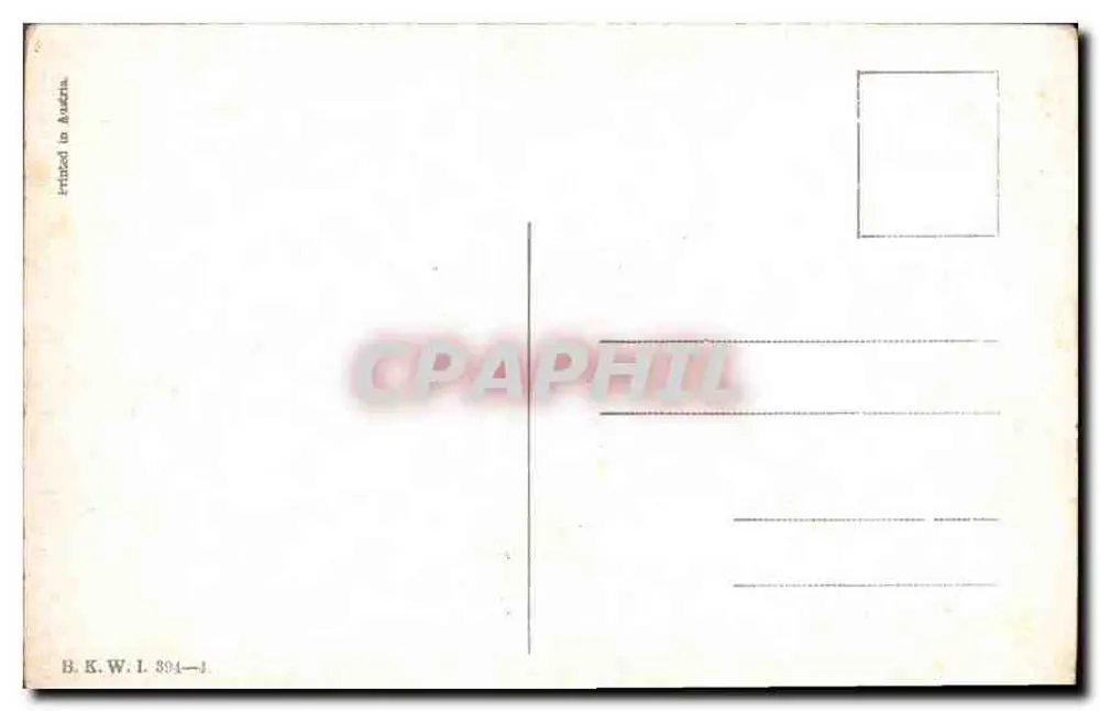 Lago sob a lua — paisagem noturna — M. K. W. L. 894-J - Verso